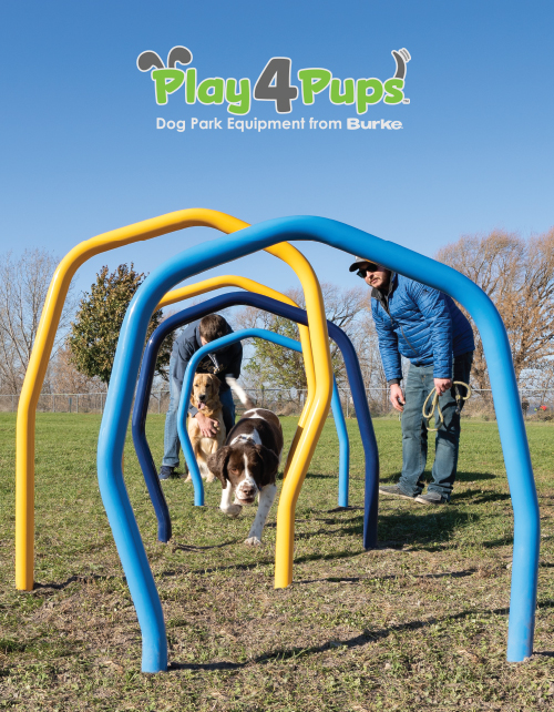 Play4Pups by Burke dog park equipment catalog