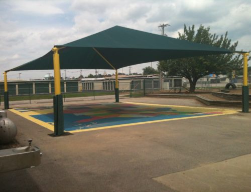 Is your playground shade structure padded?